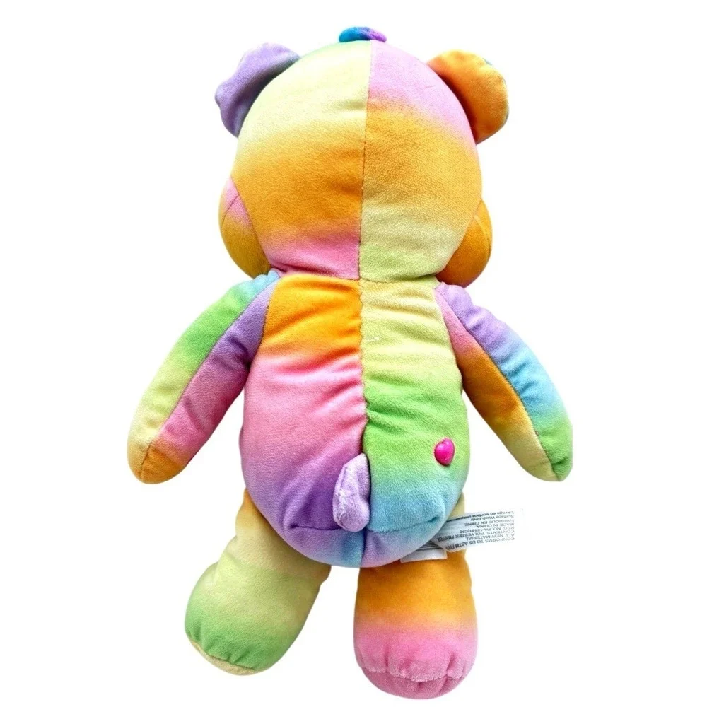 Care Bears Togetherness Bear Plush Stuffed Animal Rainbow Teddy Basic Fun 10